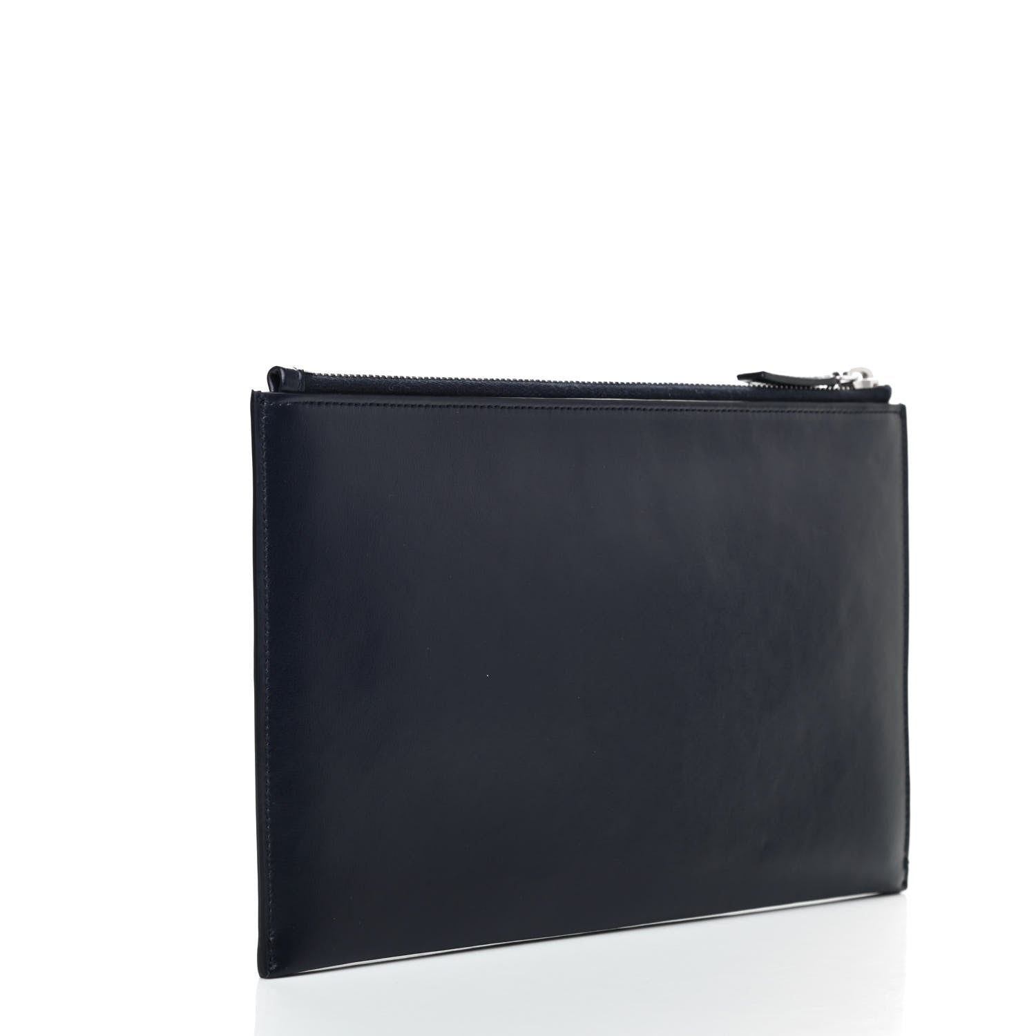 Saint Laurent Calfskin Mini ID Tablet Holder Deep Marine 3 of 7