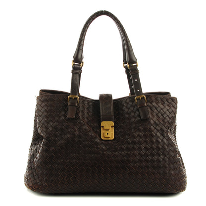 Bottega Veneta Nappa Intrecciato Medium Roma Tote Moro 1 of 8