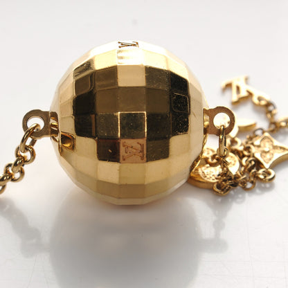 Louis Vuitton Disco Ball Key Ring Gold 4 of 4