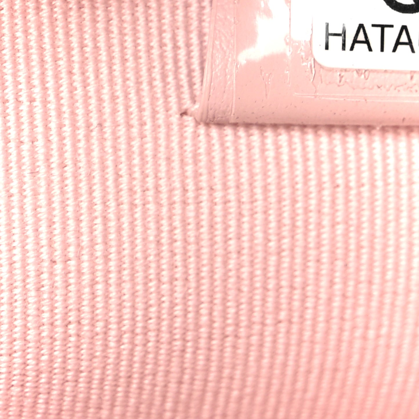 Caviar Quilted Crystal Enamel Cosmetic Case Light Pink