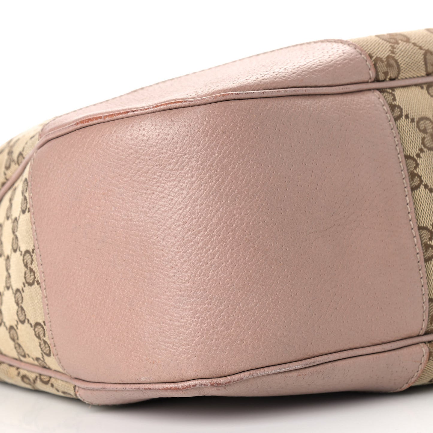Monogram Large Bree Hobo Beige Soft Pink