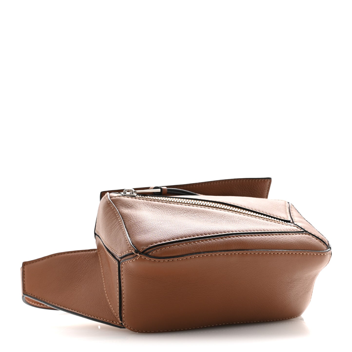 Calfskin Mini Puzzle Bumbag Tan