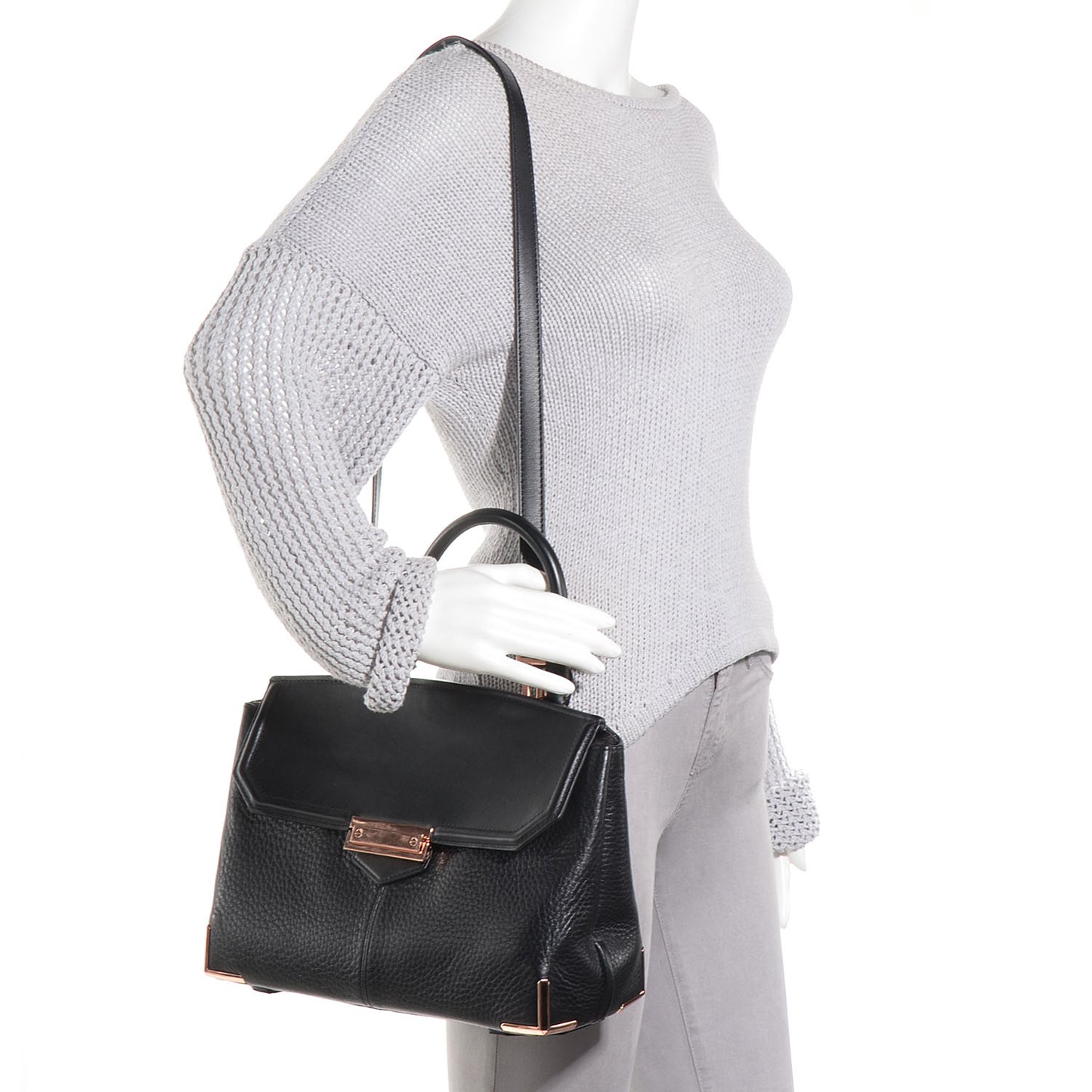 Calfskin Large Marion Black