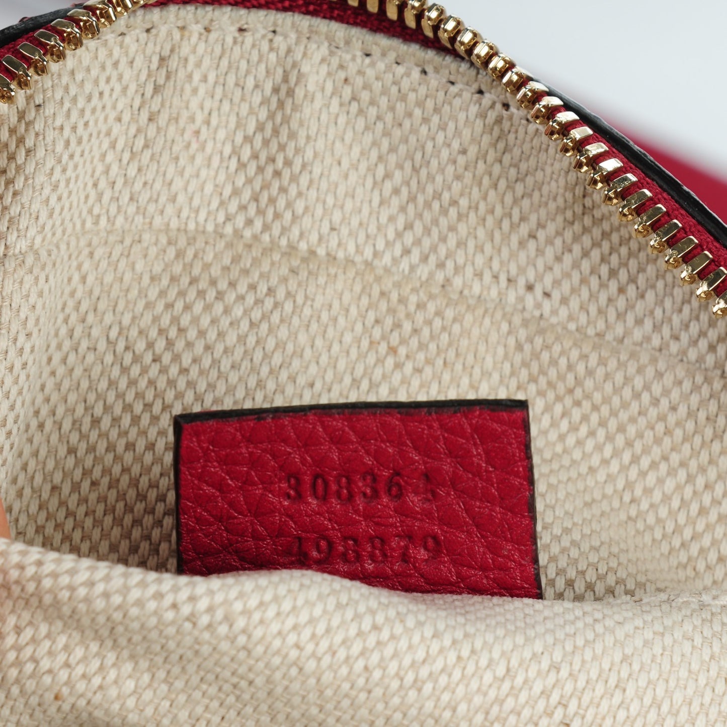 Python Small Soho Disco Bag Red