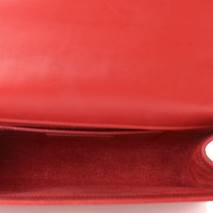Saint Laurent Smooth Calfskin Medium Classic Monogram Kate Tassel Satchel New Lipstick 5 of 12