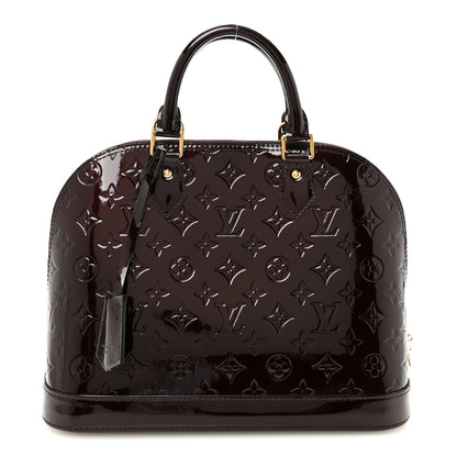 Louis Vuitton Vernis Alma PM Amarante 1 of 9