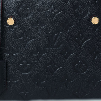 Louis Vuitton Empreinte Montaigne BB Marine Rouge 7 of 9