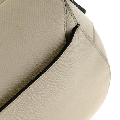 Christian Dior Grained Calfskin Saddle Bag White 13 of 16