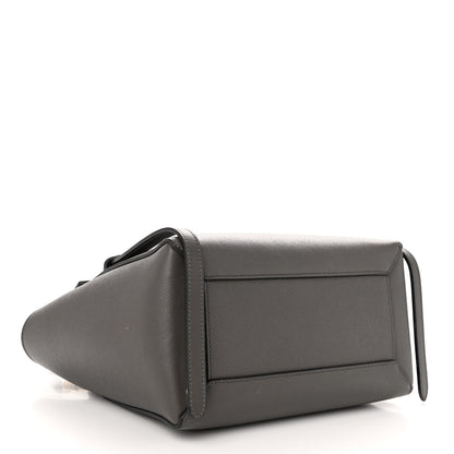 Celine Grained Calfskin Micro Belt Bag Grey 4 of 12