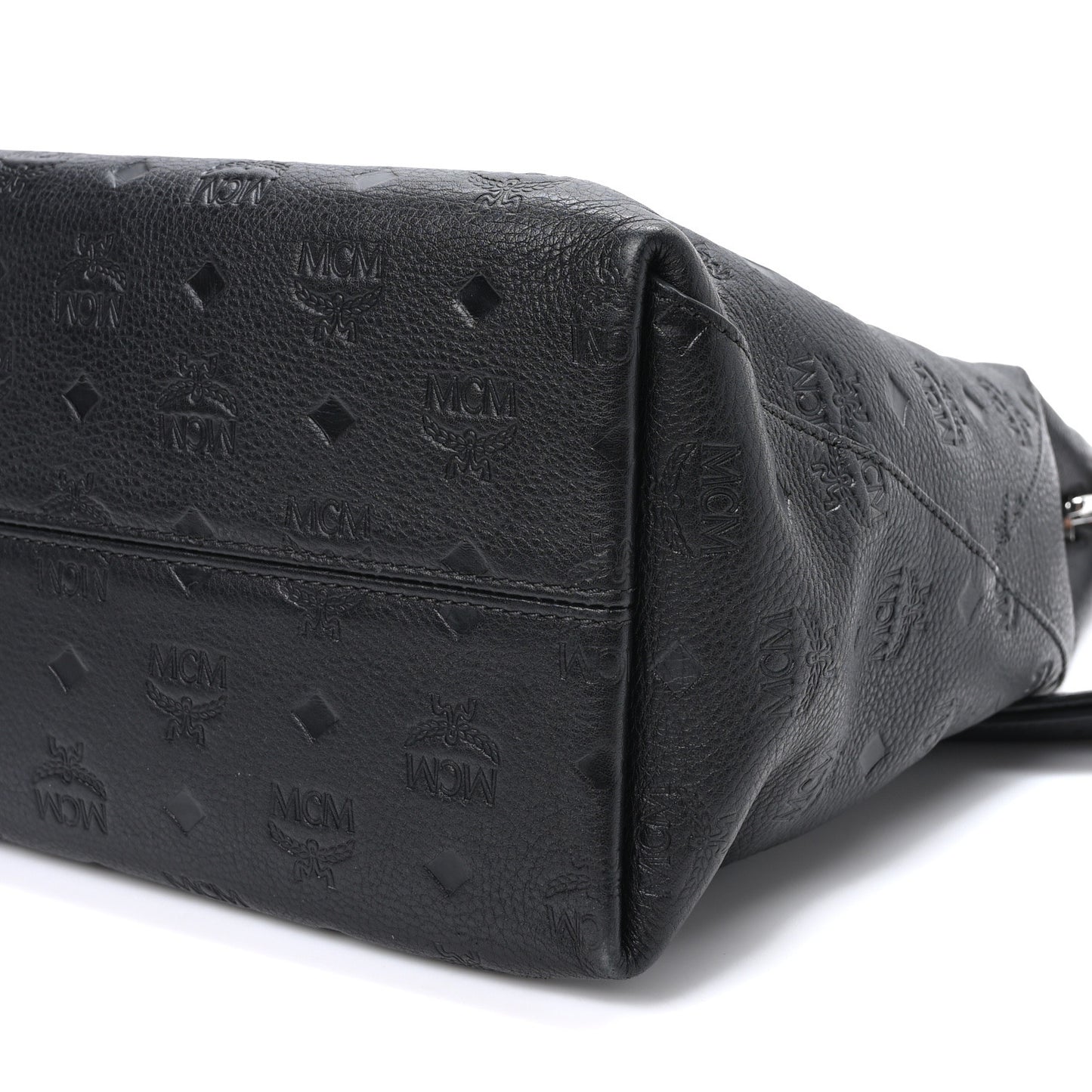 Calfskin Ottomar Monogram Large Klara Hobo Black
