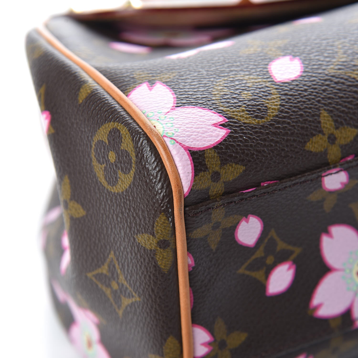 Louis Vuitton Monogram Cherry Blossom Sac Retro Bag Brown 12 of 16