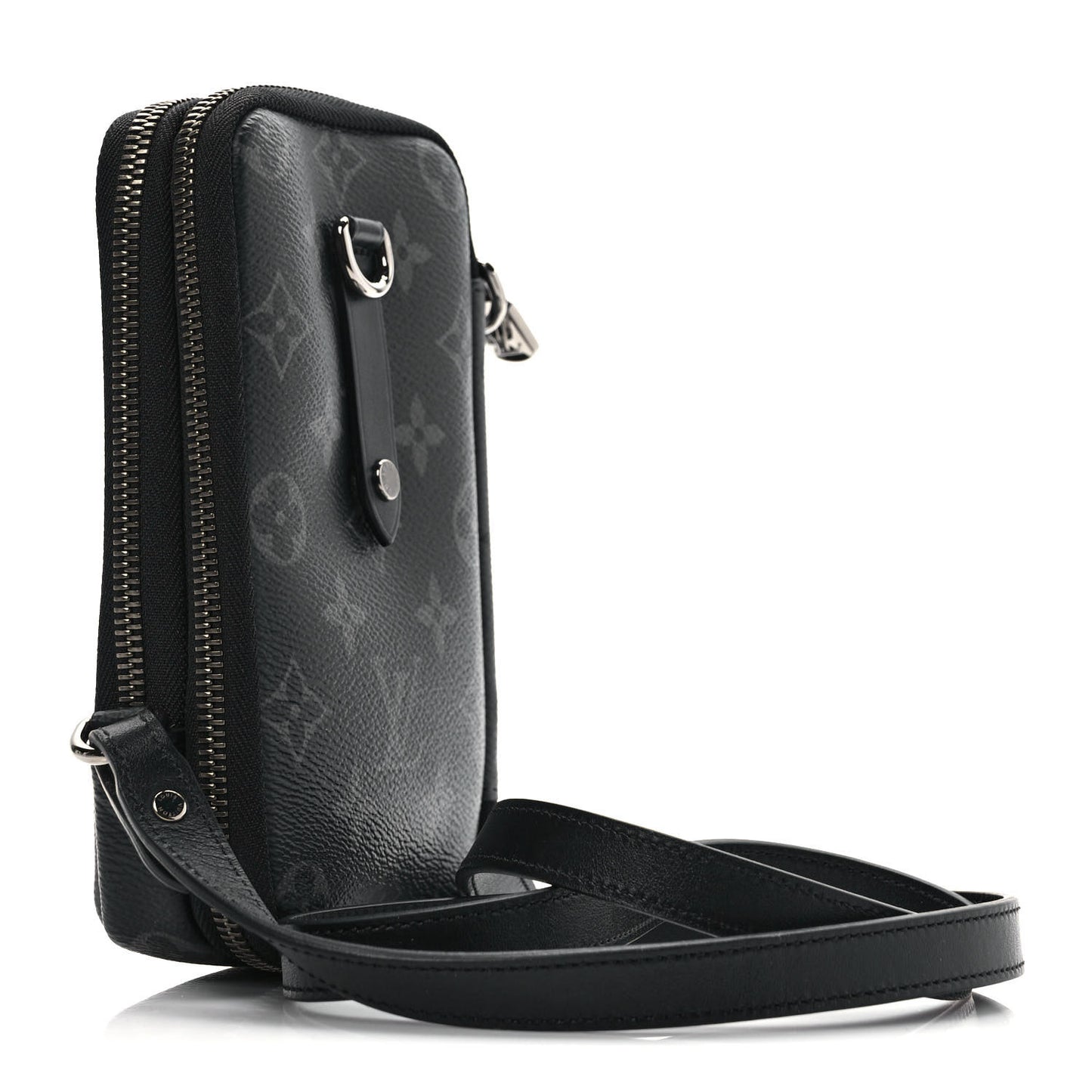 Monogram Eclipse Reverse Double Phone Pouch