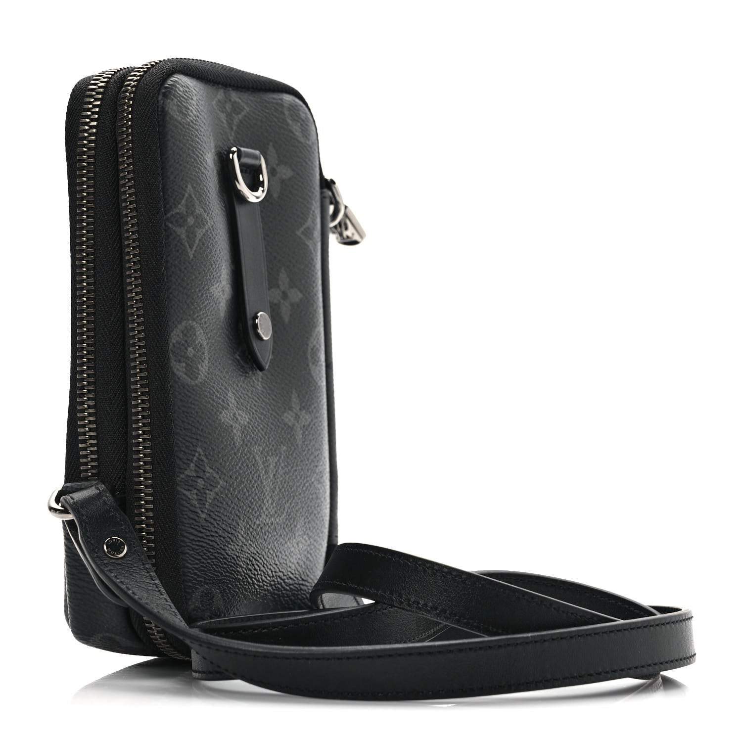 Louis Vuitton Monogram Eclipse Reverse Double Phone Pouch 3 of 10