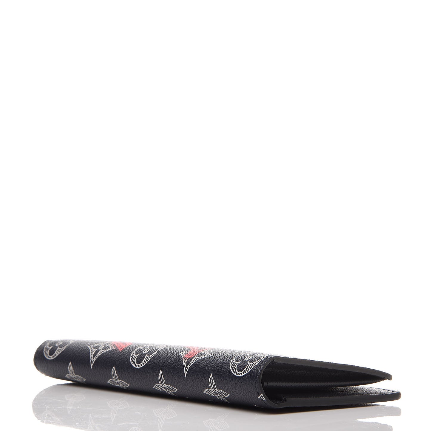Monogram Upside Down Brazza Wallet Navy