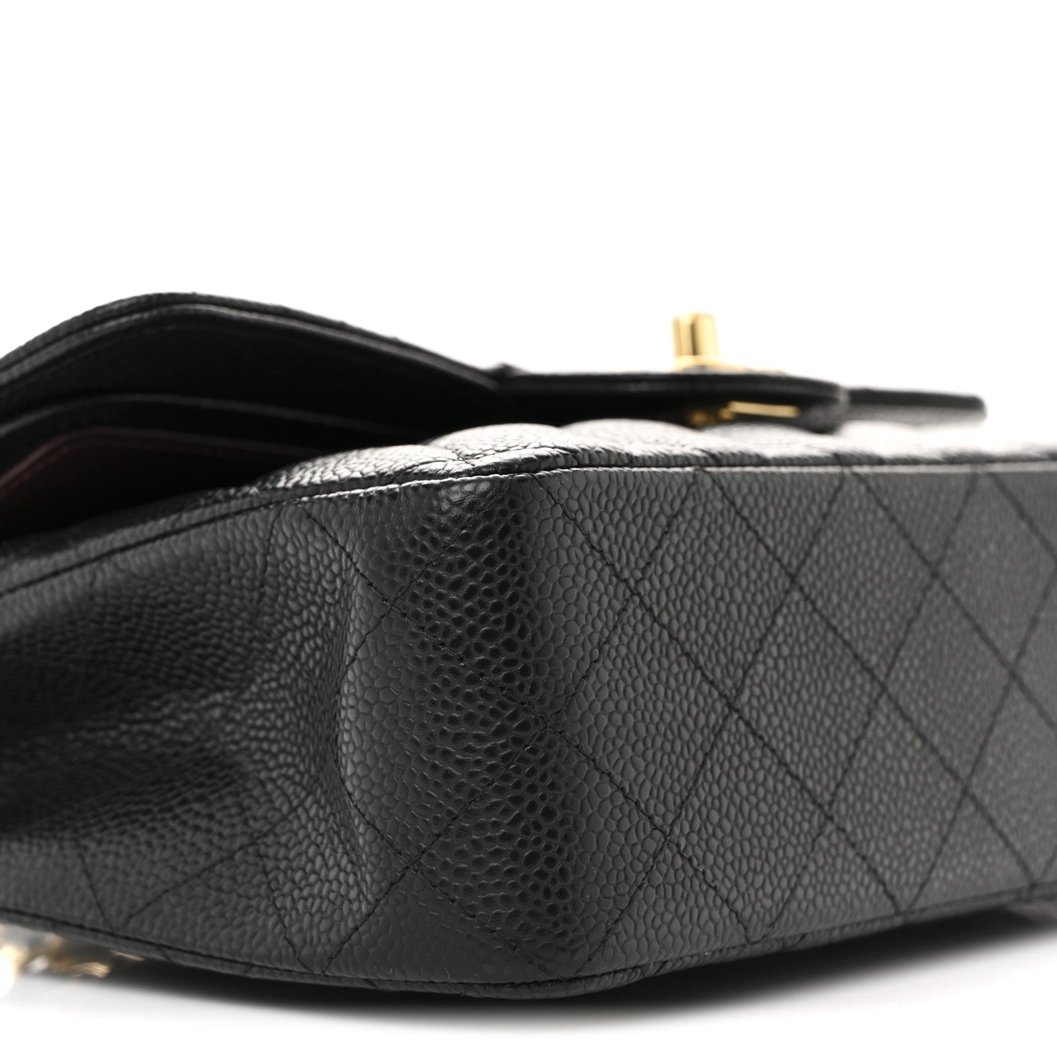 Chanel Caviar Quilted Small Double Flap Black 9 of 11