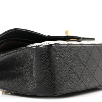 Chanel Caviar Quilted Small Double Flap Black 9 of 11