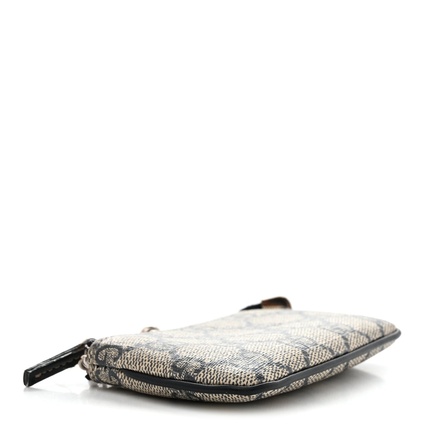 GG Supreme Monogram Key Case Beige Blue