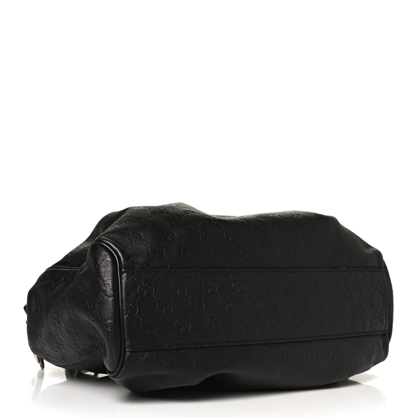 Guccissima Medium Sukey Tote Black