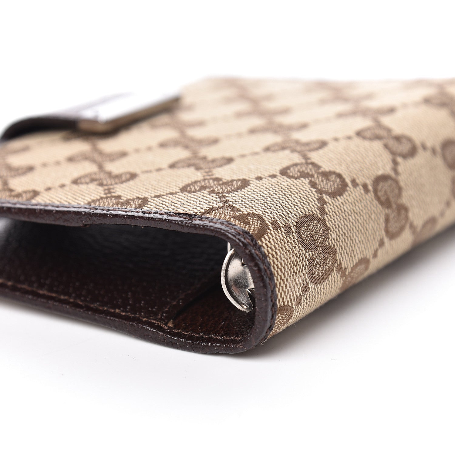 Gucci Monogram Small Ring Agenda Dark Brown 10 of 10