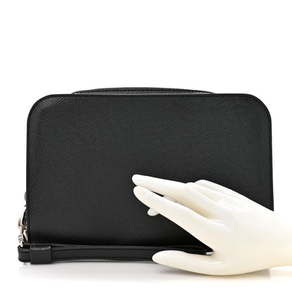 Louis Vuitton Taiga Baikal Pochette Ardoise 2 of 7