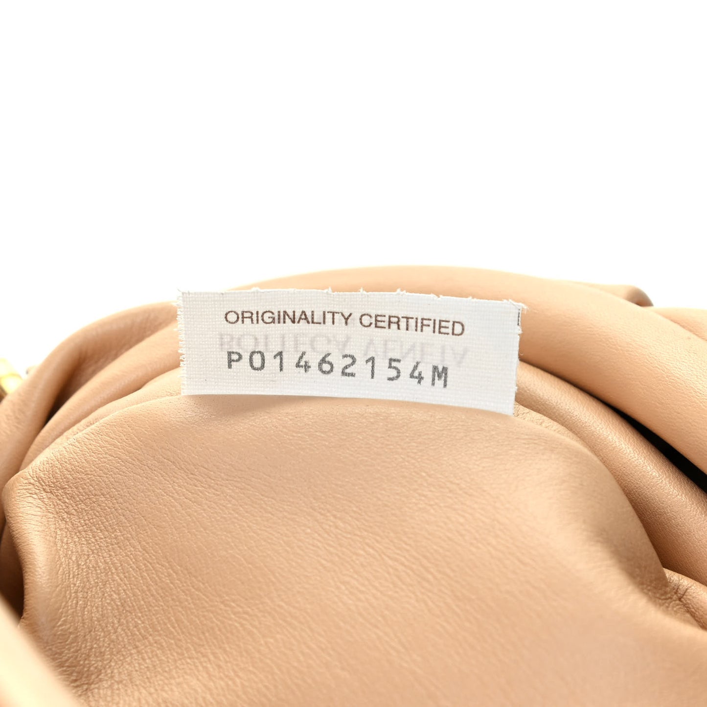 Nappa The Belt Chain Pouch Almond