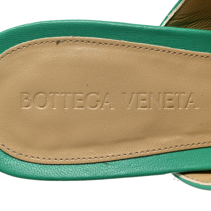 Bottega Veneta Nappa Stretch Mule Sandals 37 Acid Turquoise 6 of 10