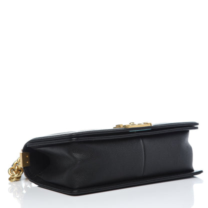 Chanel Caviar Quilted Medium Boy Flap Black 4 of 7