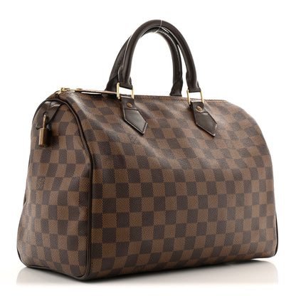 Louis Vuitton Damier Ebene Speedy 30 3 of 13