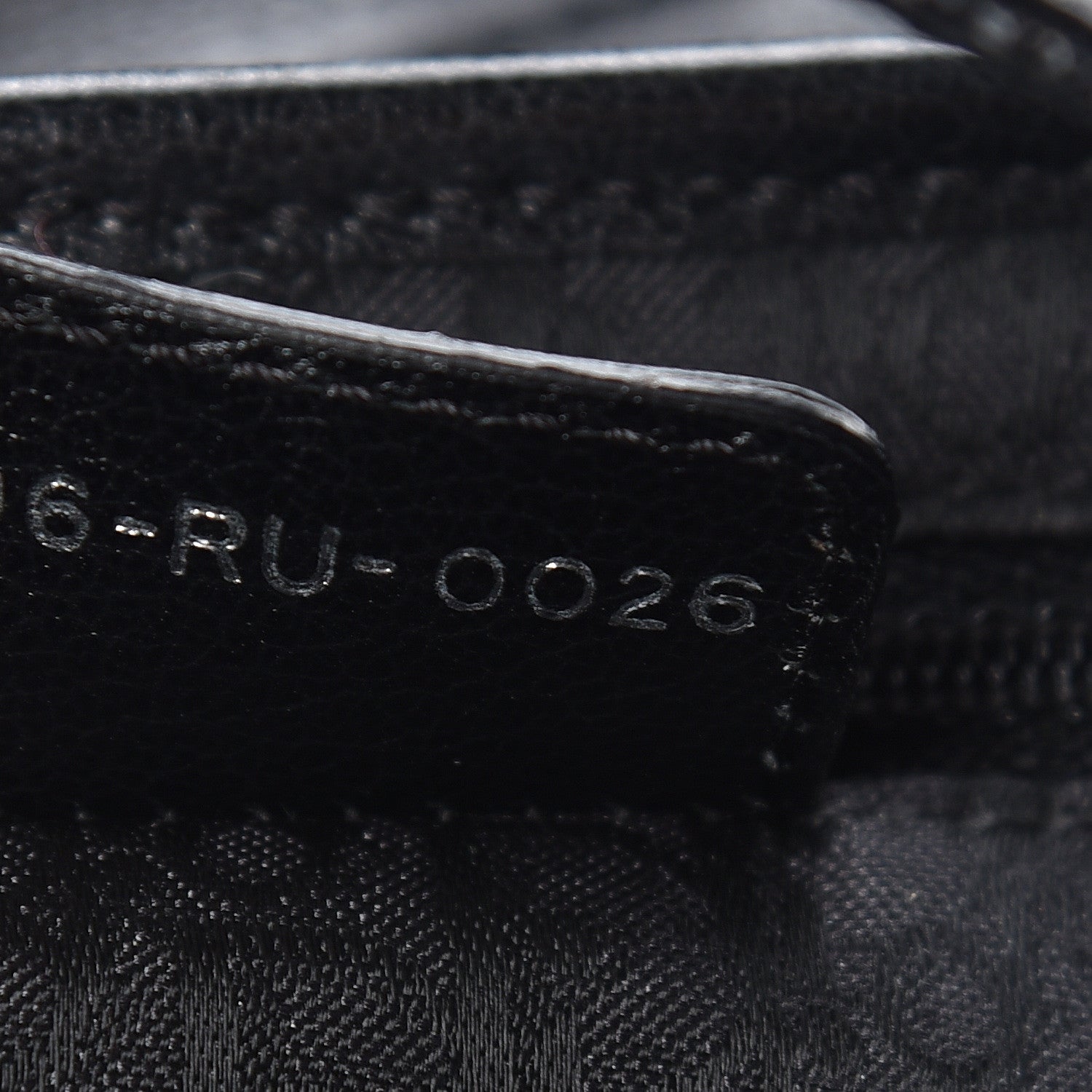 Christian Dior Calfskin Saddle Bag Black 6 of 12