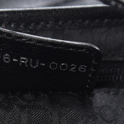 Christian Dior Calfskin Saddle Bag Black 6 of 12