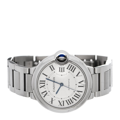 Cartier Stainless Steel 36mm Ballon Bleu De Cartier Automatic Watch 2 of 7