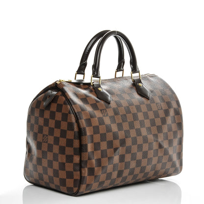 Louis Vuitton Damier Ebene Speedy 30 3 of 8