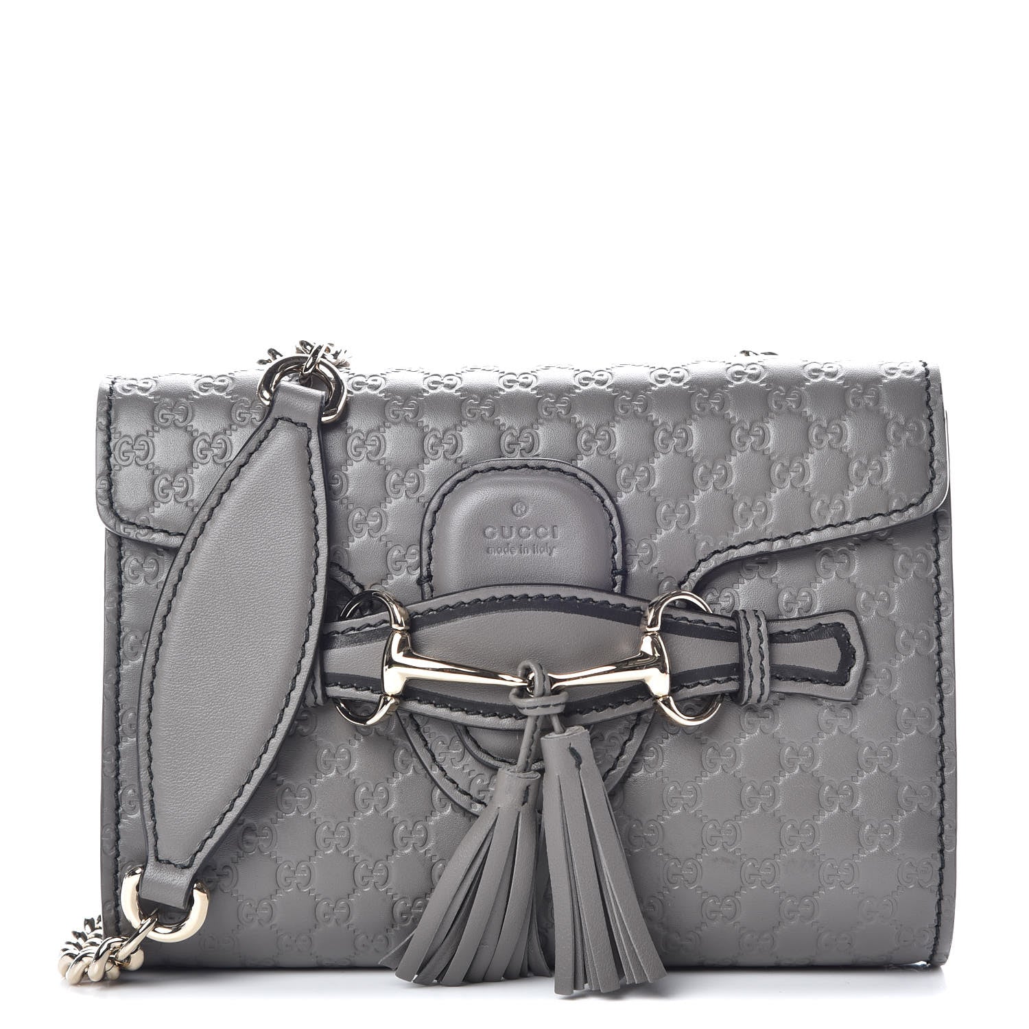 Gucci Soft Microguccissima Mini Emily Chain Shoulder Bag Loess 1 of 9