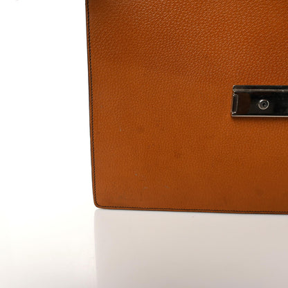 Prada Pigskin Briefcase Brown 14 of 16
