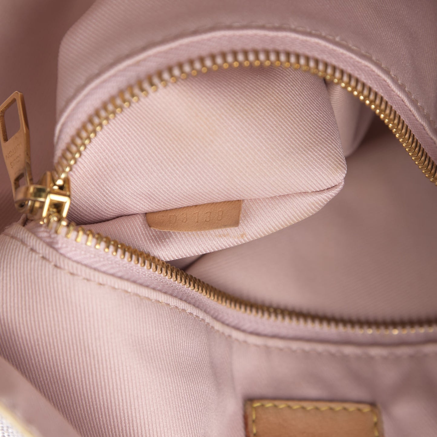 Damier Azur Graceful PM Rose Ballerine
