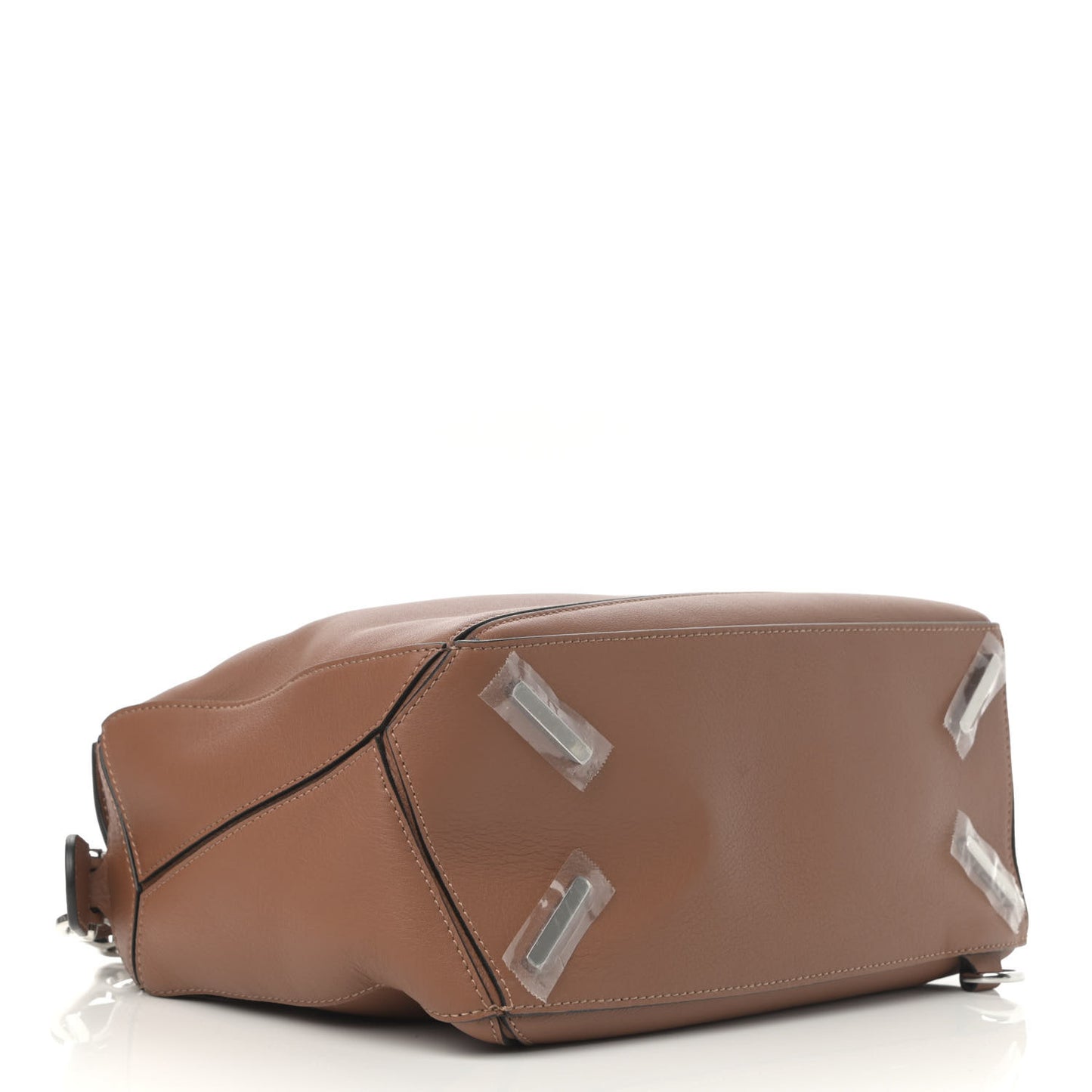 Calfskin Medium Puzzle Bag Tan