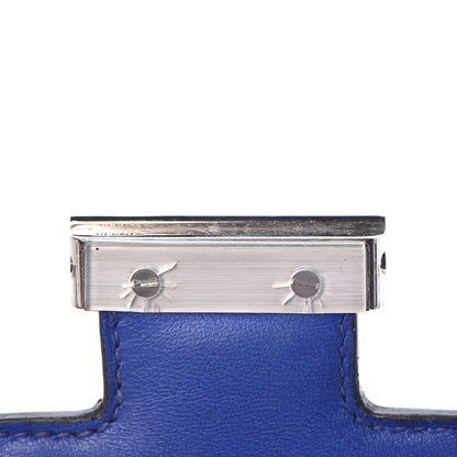 Hermes Epsom Constance Elan 25 Bleu Electrique 9 of 9