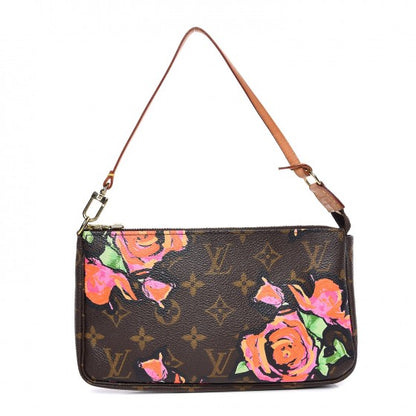 Louis Vuitton Monogram Roses Pochette Accessories 1 of 7