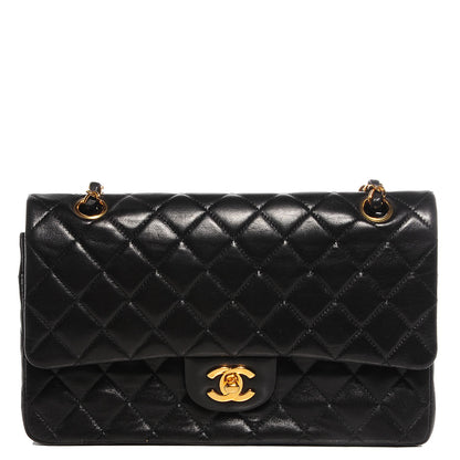 Chanel Lambskin Small Double Flap Black 1 of 8
