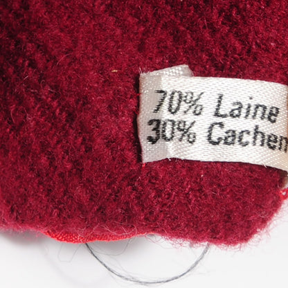 Hermes Men’s Cashmere Wool Silk Fringe Scarf 6 of 6