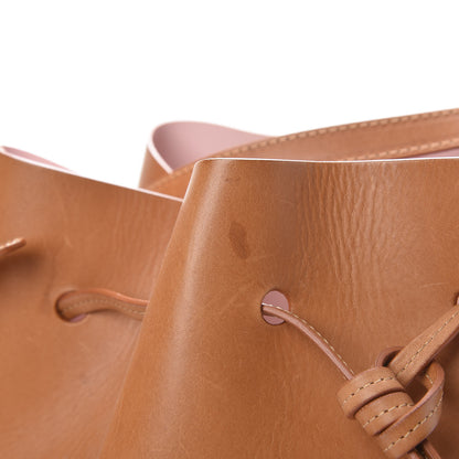 Mansur Gavriel Vegetable Tanned Calfskin Bucket Bag Cammello Rosa 18 of 18