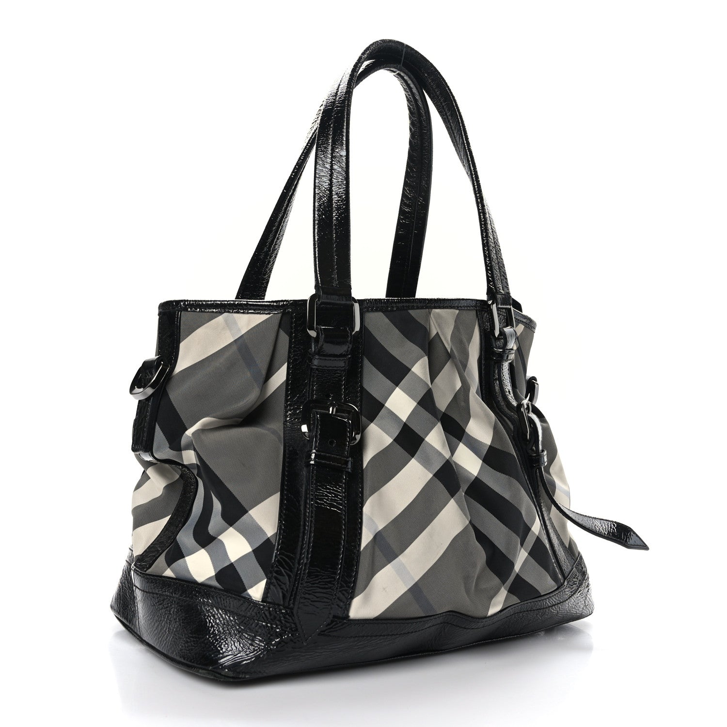 Burberry Nylon Beat Check Lowry Black 3 of 11