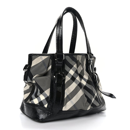 Burberry Nylon Beat Check Lowry Black 3 of 11