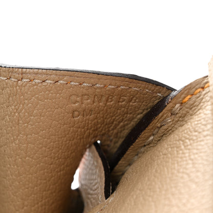 Hermes Epsom Horseshoe Birkin 30 Jaune D'or Trench 7 of 12