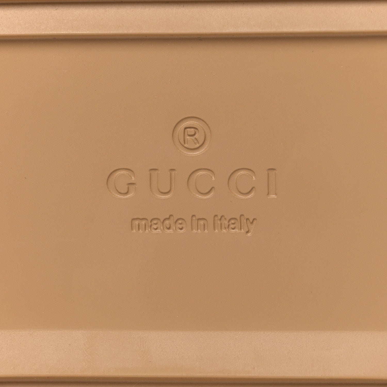Gucci Monogram Jumbo GG Nappa Samoa Platform 40mm Slide Sandals 40 Camel Ebony New Acero 8 of 9