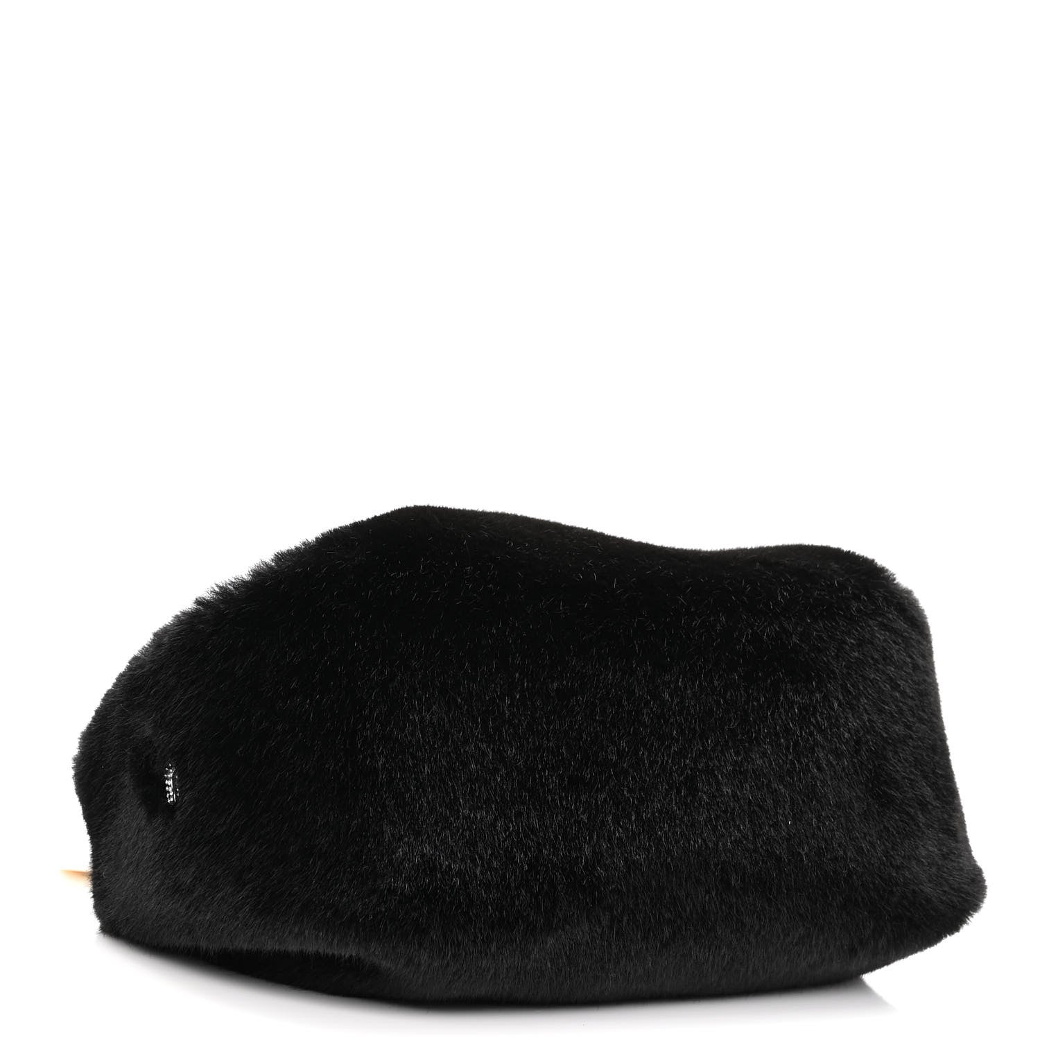 Alexander Wang Faux Fur Small Scrunchie Bag Black 4 of 9