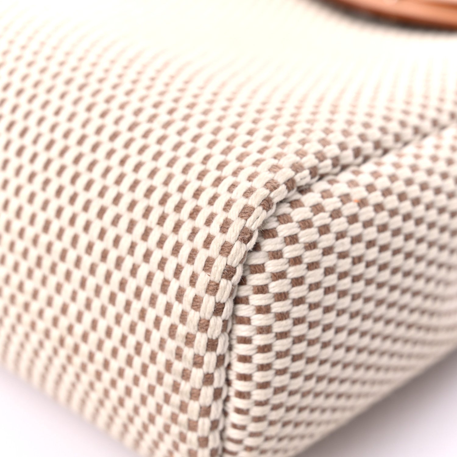 Hermes Toile Vache Calfskin Herbag TPM Natural 10 of 15