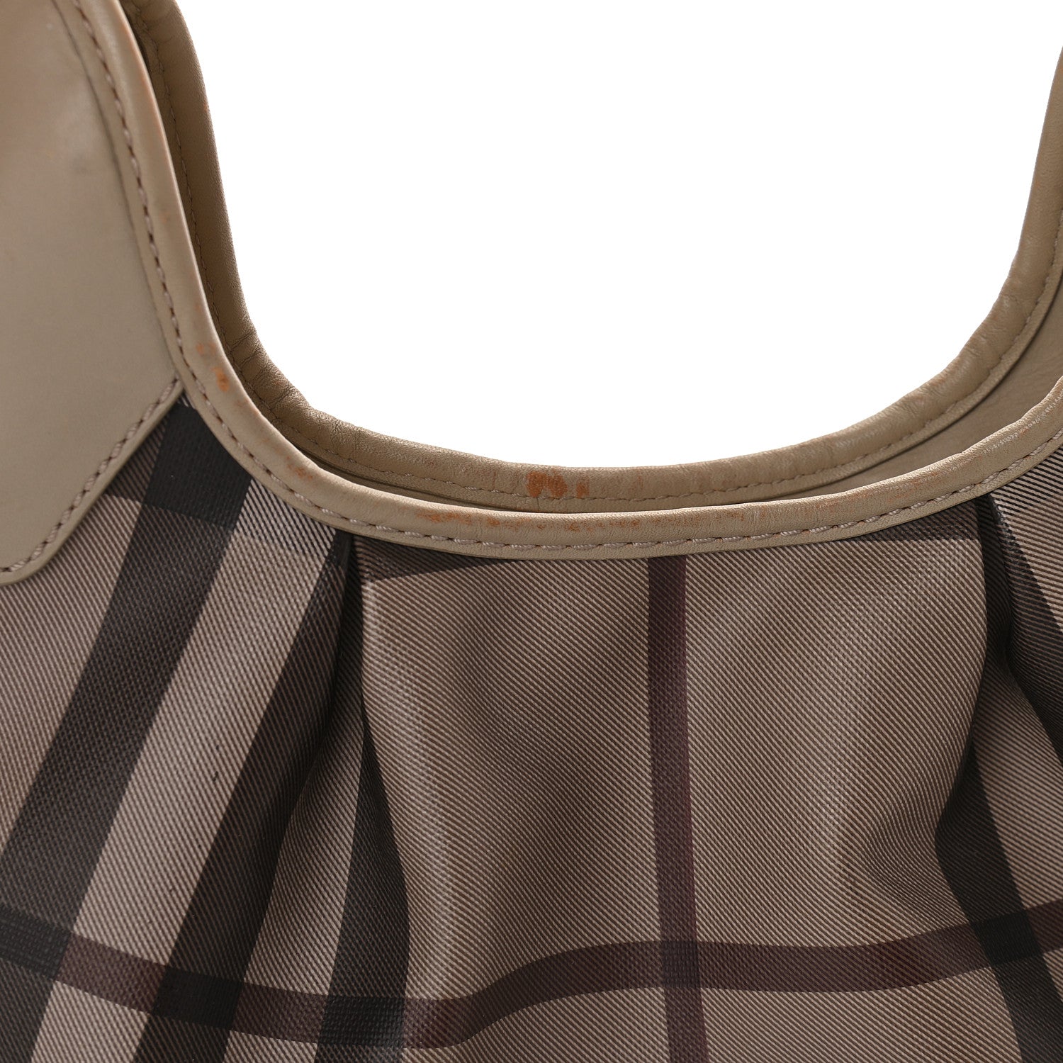 Burberry Smoked Check Brooklyn Hobo Trench 10 of 11