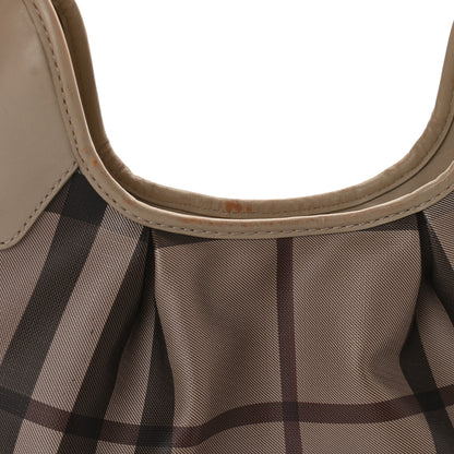 Burberry Smoked Check Brooklyn Hobo Trench 10 of 11