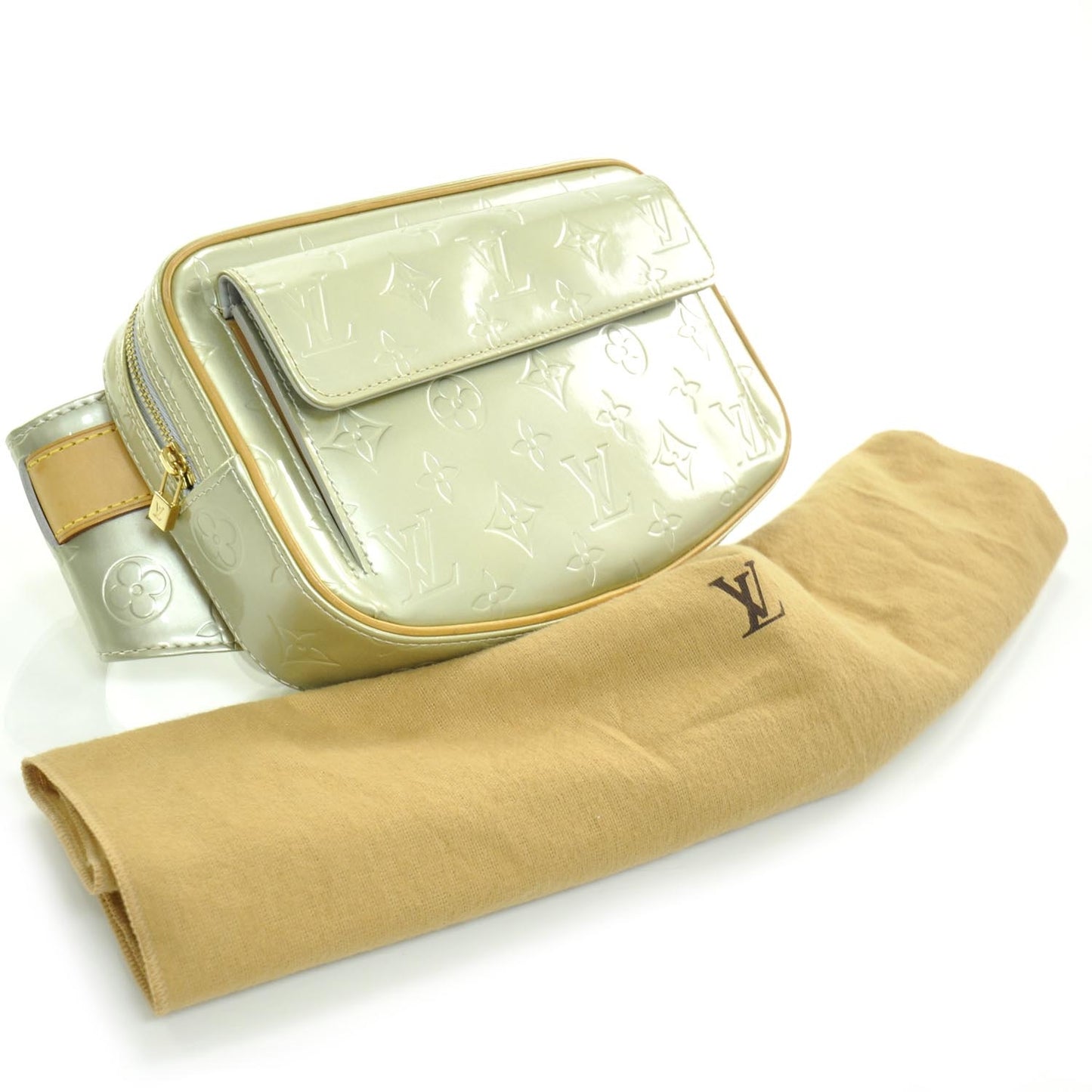 Vernis Fulton Waist Bag Fanny Pack Silver